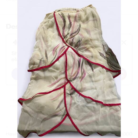 Vintage Dresses & Skirts - 1920s silk tier skirt